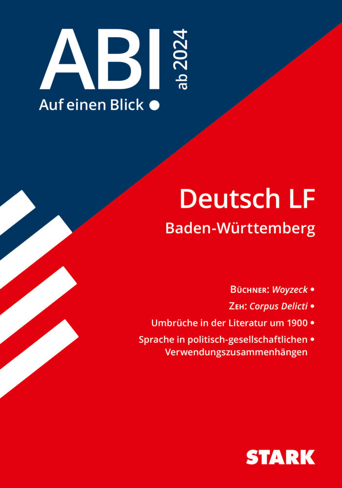 STARK Deutsch - Abi - Auf einen Blick! 2025 BW main product photo