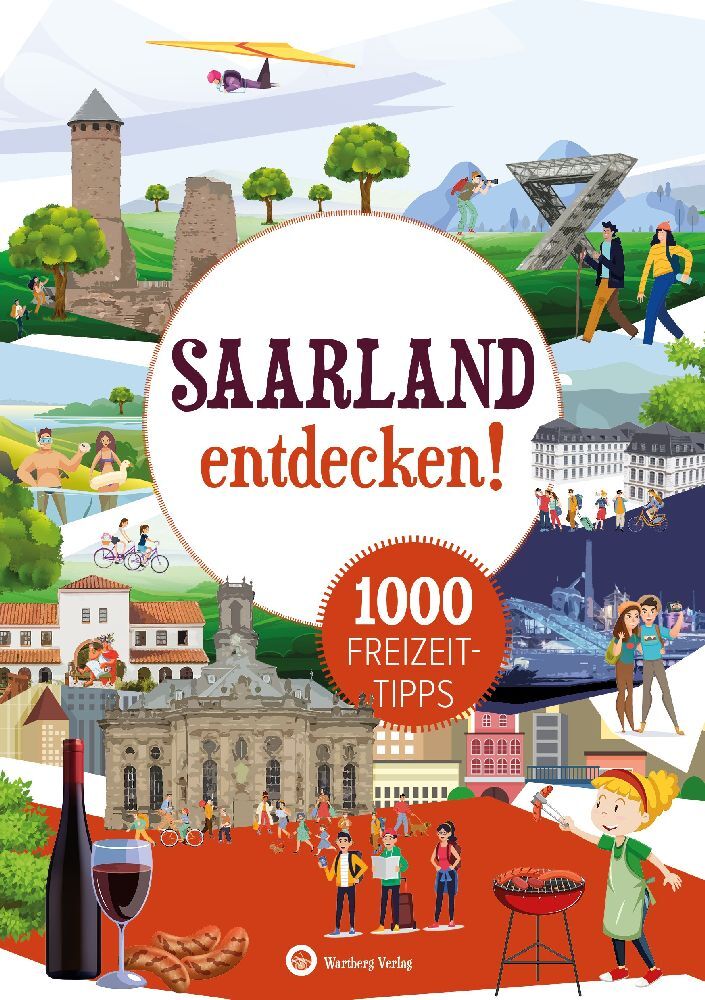 Saarland entdecken! 1000 Freizeittipps main product photo