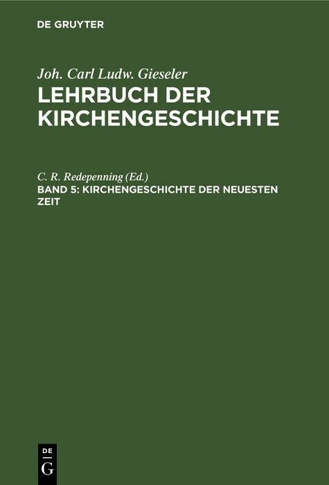 Kirchengeschichte der neuesten Zeit main product photo