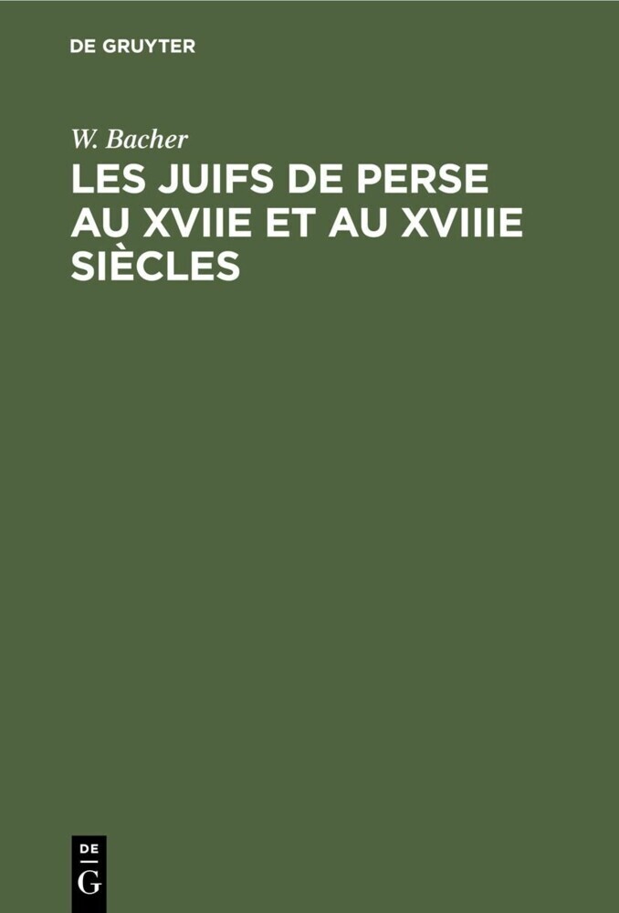 Les Juifs de Perse au XVIIe et au XVIIIe siècles main product photo