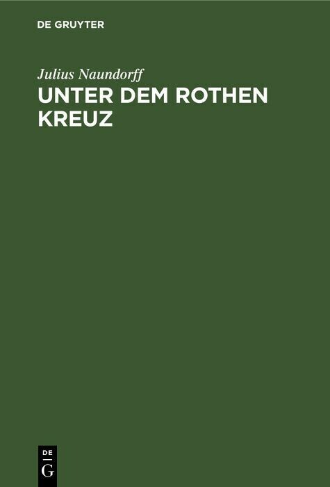 Unter dem rothen Kreuz main product photo