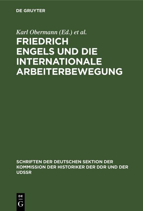 Friedrich Engels und die internationale Arbeiterbewegung main product photo