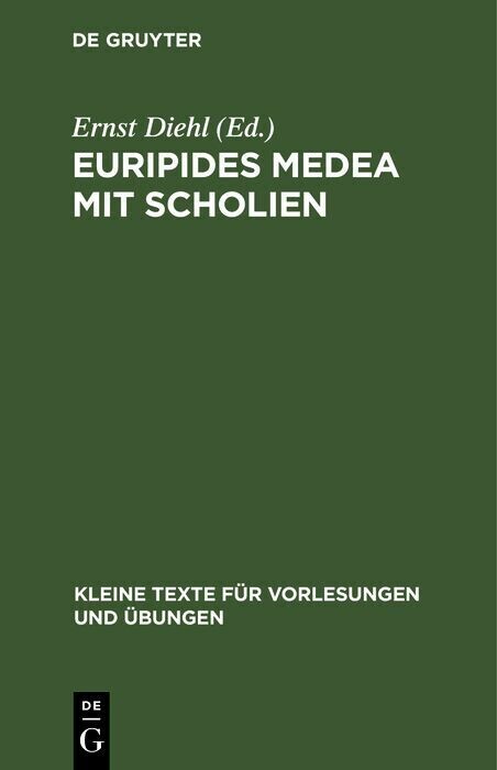 Euripides Medea mit Scholien main product photo
