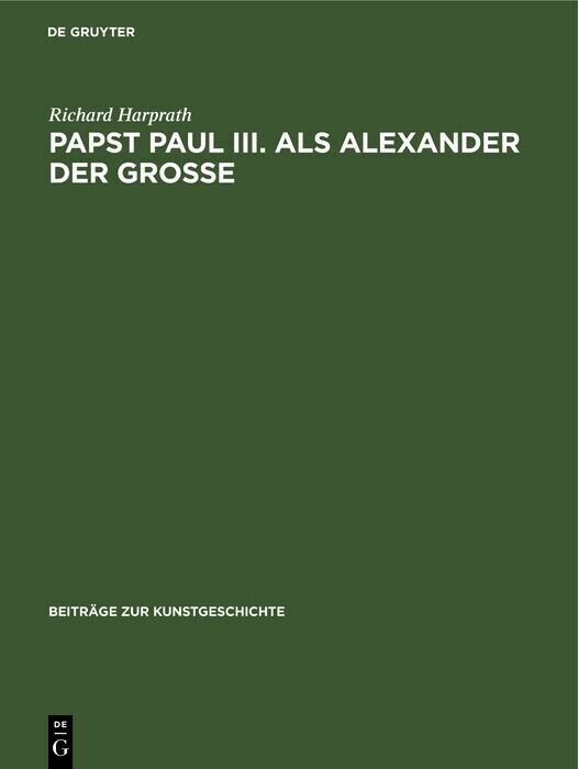 Papst Paul III. als Alexander der Große main product photo