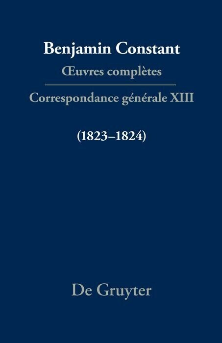 Correspondance générale 1823-1824 main product photo