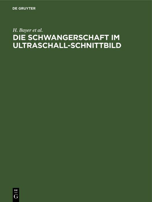 Die Schwangerschaft im Ultraschall-Schnittbild main product photo
