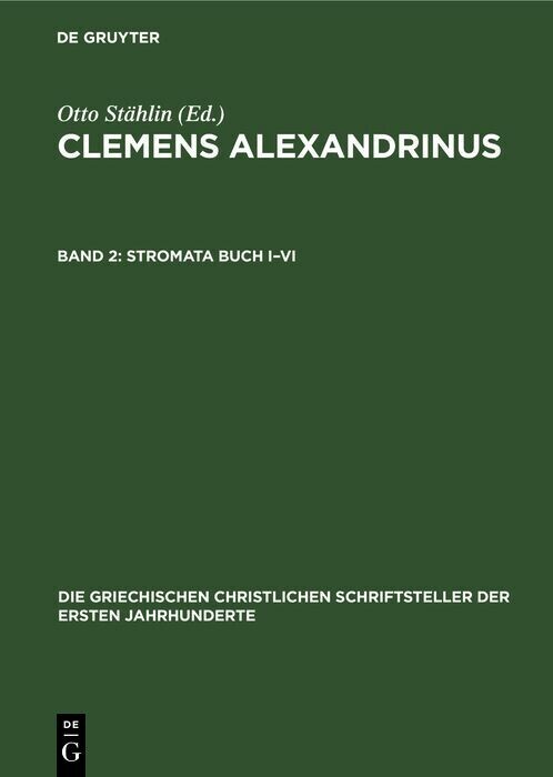 Stromata Buch I-VI main product photo
