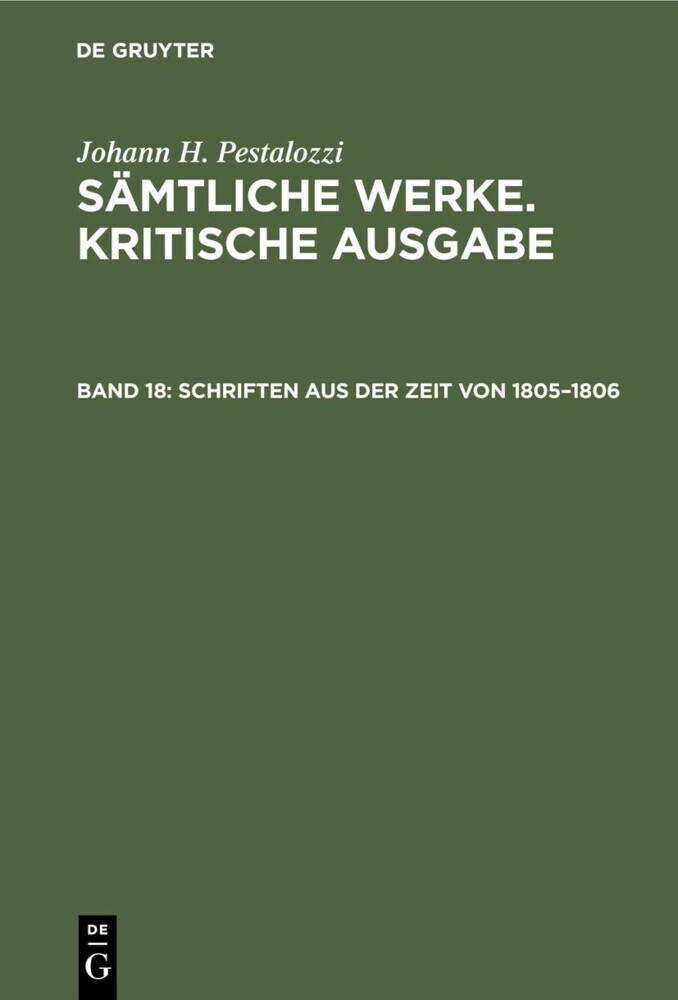 Schriften aus der Zeit von 1805-1806 main product photo
