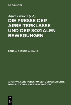 S-Z und Anhang