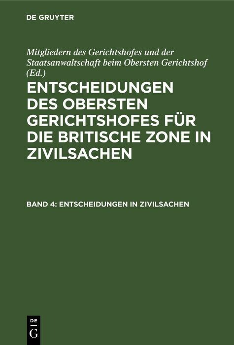 Entscheidungen in Zivilsachen main product photo