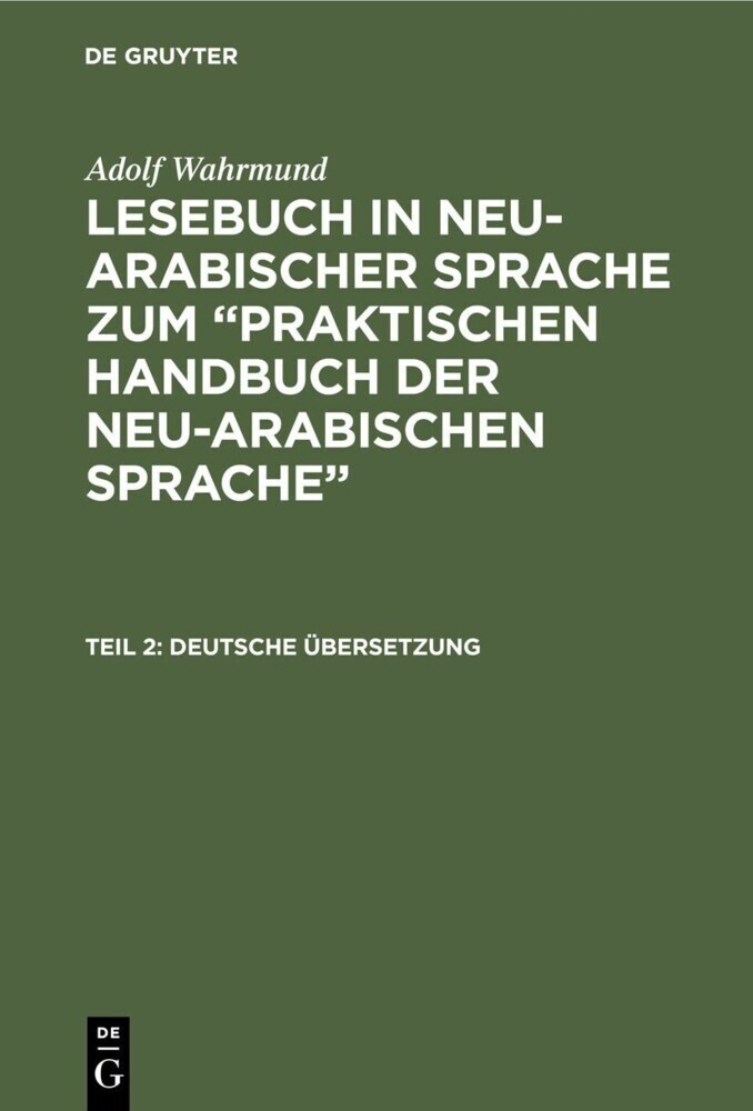 Deutsche Übersetzung main product photo