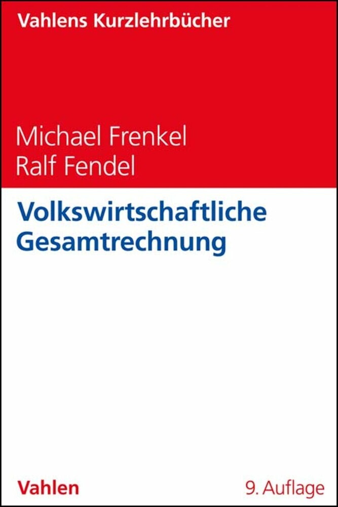 Volkswirtschaftliche Gesamtrechnung main product photo