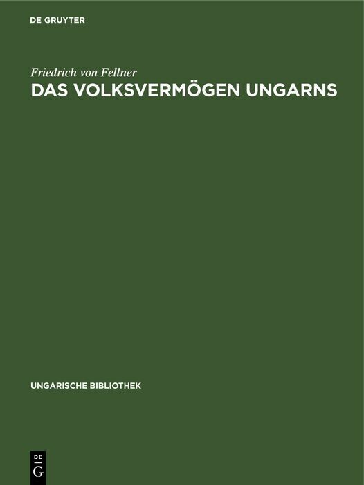 Das Volksvermögen Ungarns main product photo