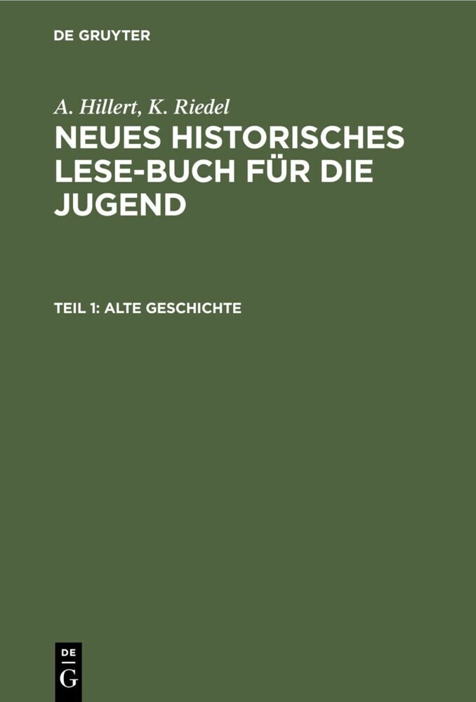 Alte Geschichte main product photo