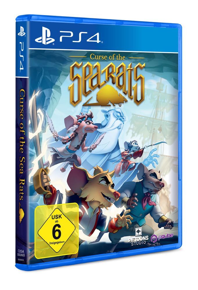 Curse of the Sea Rats, 1 PS4-Blu-ray Disc main product photo