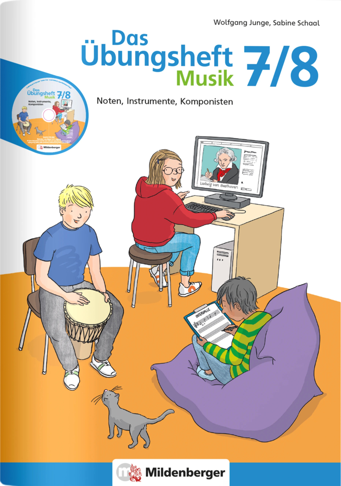 Das Übungsheft Musik 7/8 main product photo