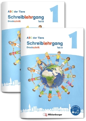 ABC der Tiere 1 Neubearbeitung - Schreiblehrgang Druckschrift, Teil A und B