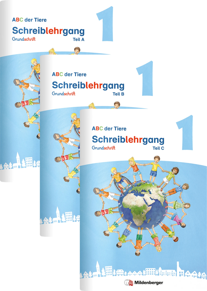ABC der Tiere 1 Neubearbeitung - Schreiblehrgang Grundschrift, Teil A, B und C main product photo