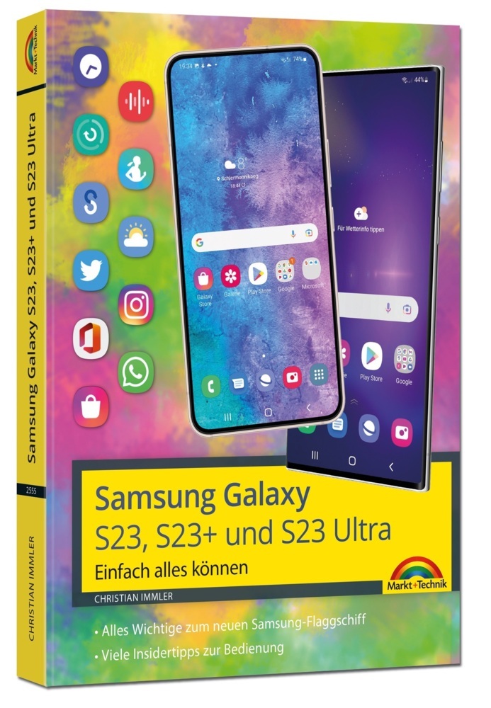 Samsung Galaxy S23, S23+ und S23 Ultra Smartphone mit Android 13 main product photo