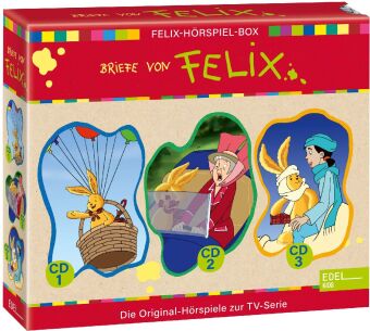 Briefe von Felix - Hörspiel-Box. Box.1-3, 3 Audio-CD