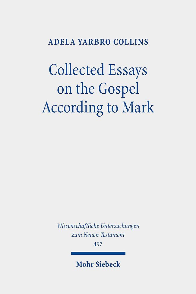 Collected Essays on the Gospel According to Mark main product photo