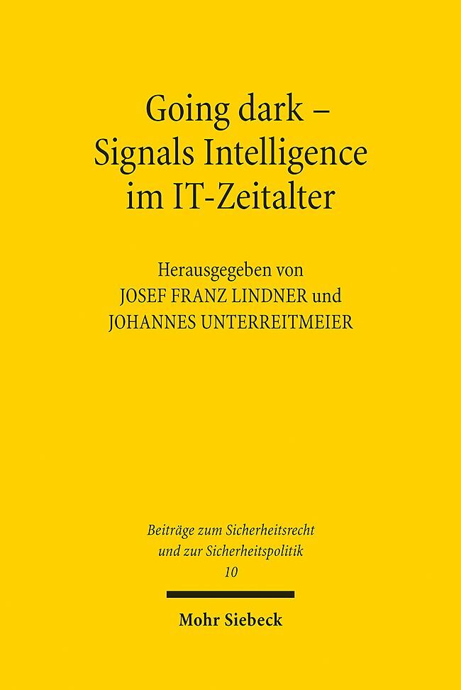 Going dark - Signals Intelligence im IT-Zeitalter main product photo