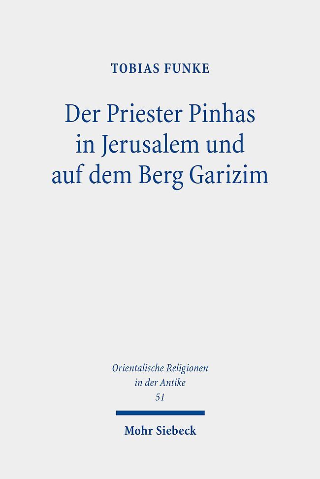 Der Priester Pinhas in Jerusalem und auf dem Berg Garizim main product photo
