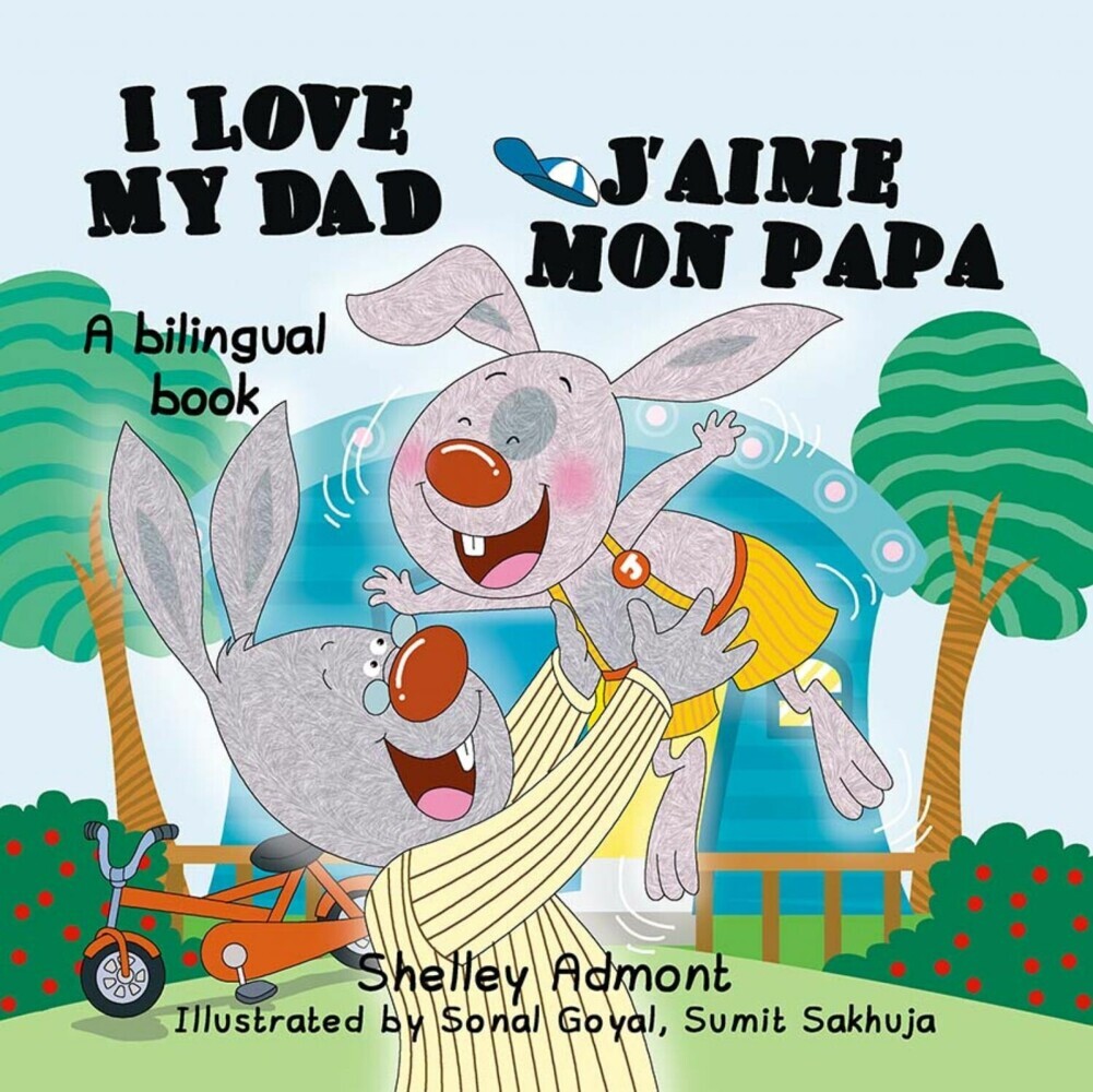 I Love My Dad J'aime mon papa main product photo