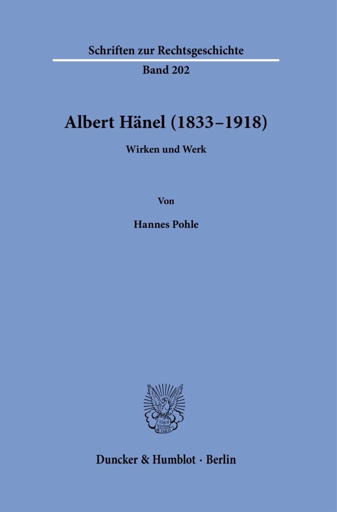 Albert Hänel (1833-1918). main product photo