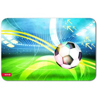 Schreib- und Malunterlagen aus Kunstleder Fußball