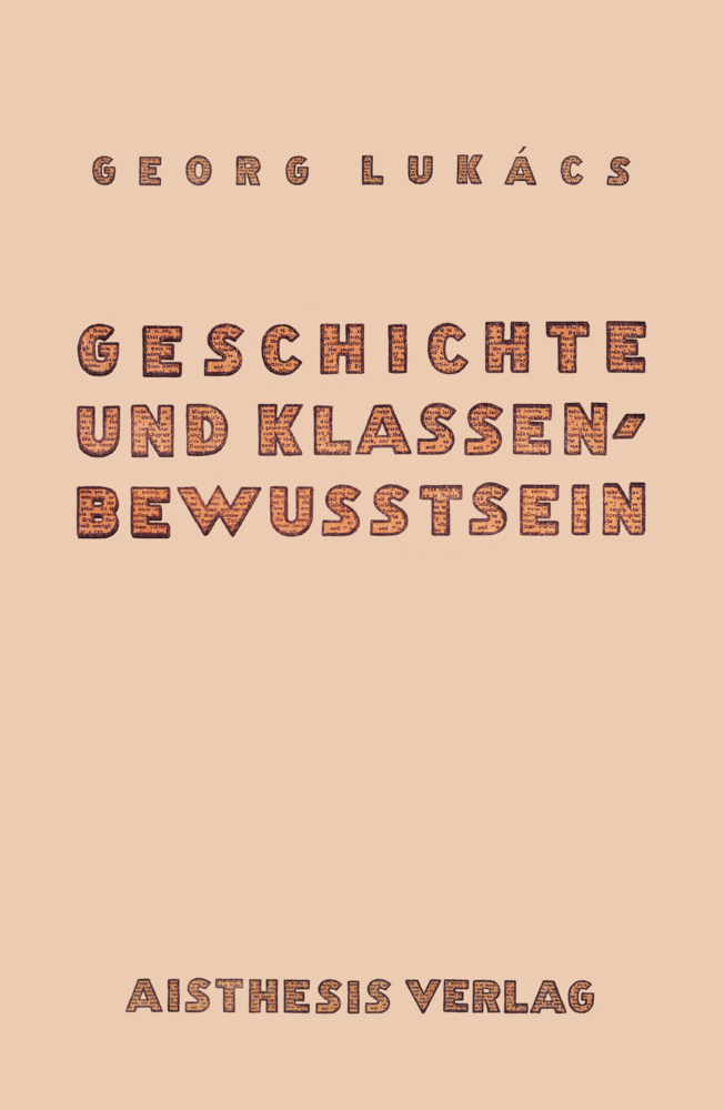 Geschichte und Klassenbewußtsein main product photo