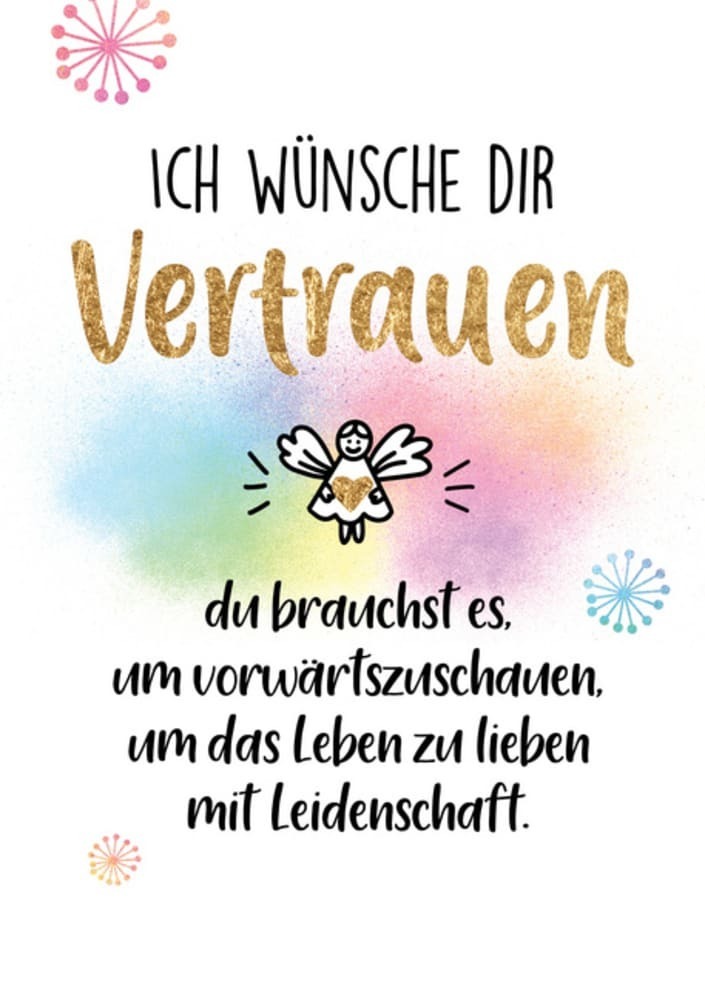 Ich wünsche dir Vertrauen main product photo
