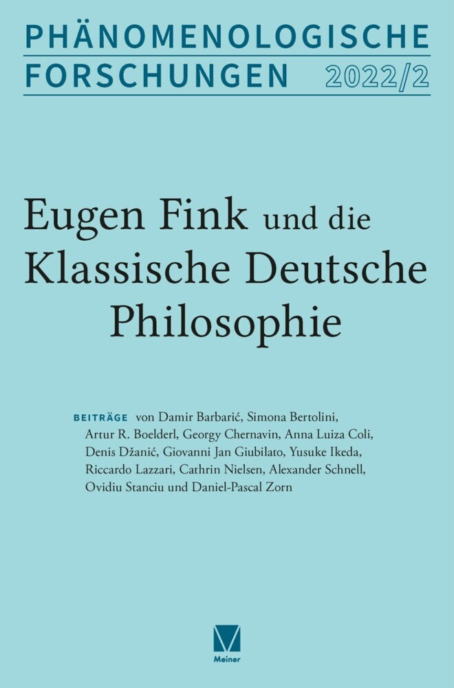 Eugen Fink und die Phänomenologie main product photo