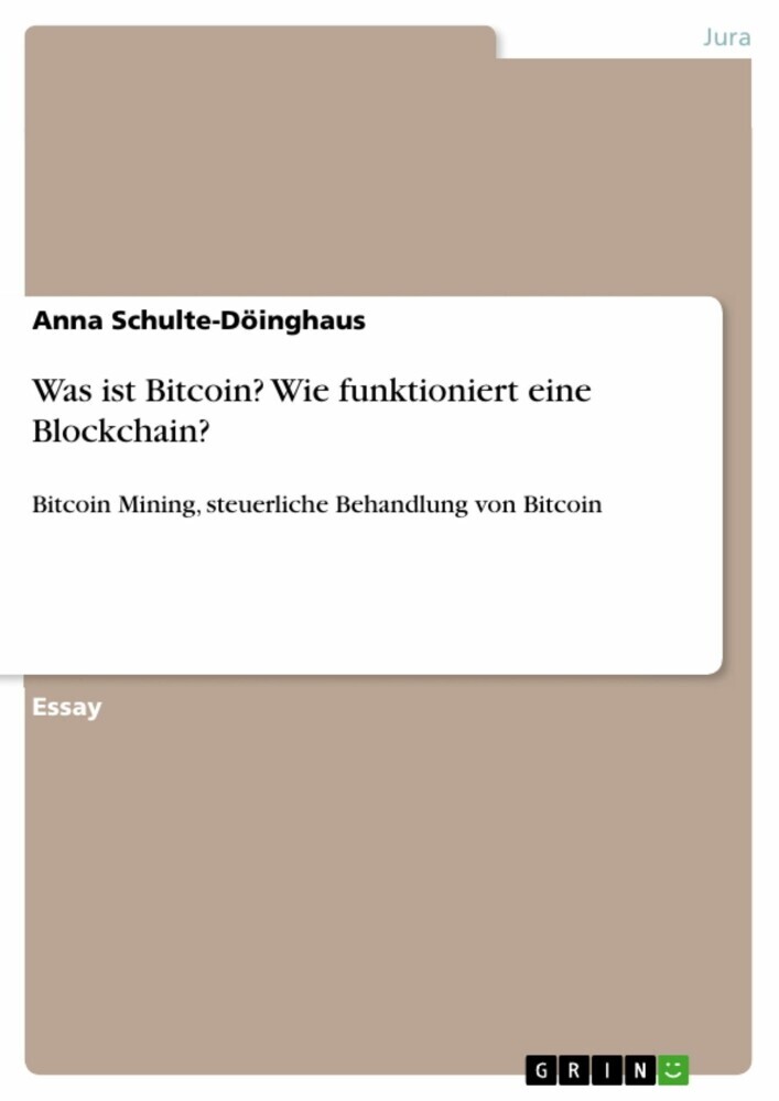 Was ist Bitcoin? Wie funktioniert eine Blockchain? main product photo