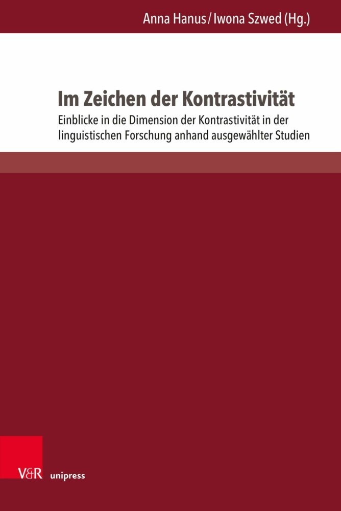 Im Zeichen der Kontrastivität main product photo