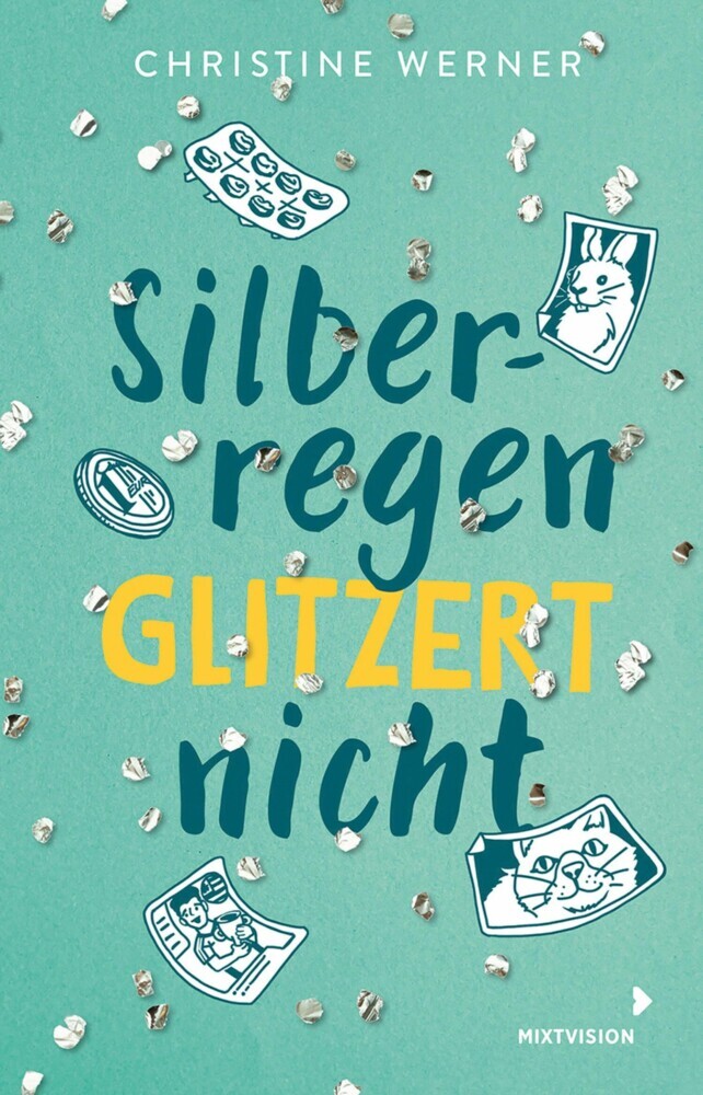 Silberregen glitzert nicht main product photo