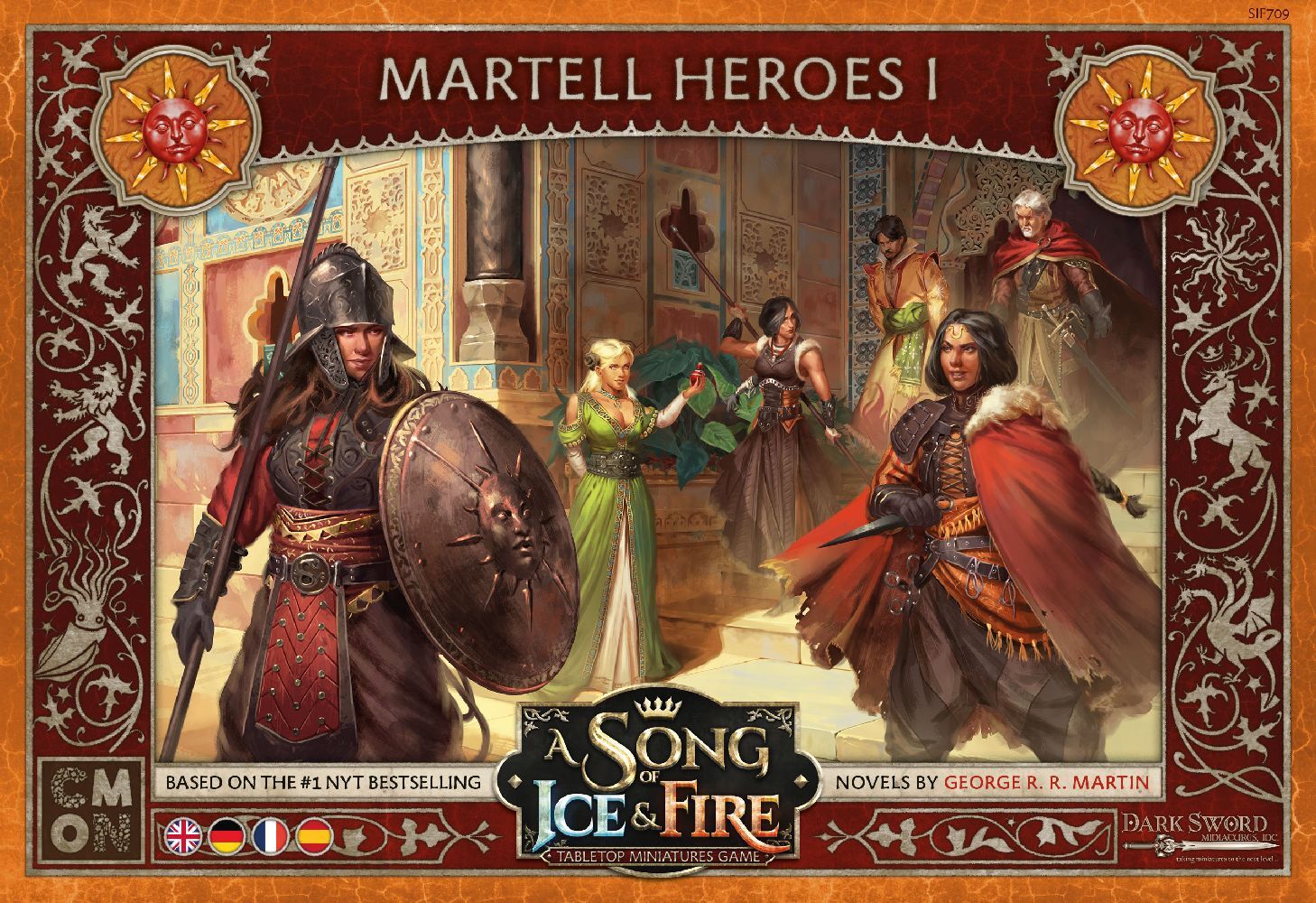 A Song of Ice & Fire Martell Heroes 1 (Helden von Haus Martell 1) main product photo