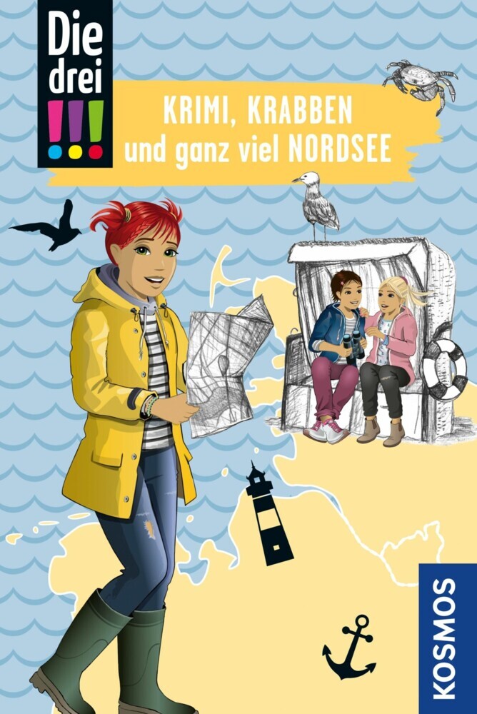 Die drei !!! Krimi, Krabben und ganz viel Nordsee (drei Ausrufezeichen) main product photo