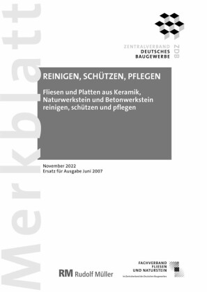 Merkblatt Reinigen, Schützen Pflegen (PDF) 2022-11