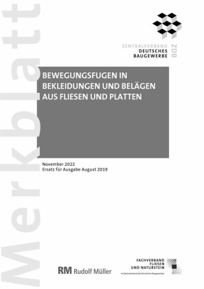 Merkblatt Bewegungsfugen (PDF) 2022-11