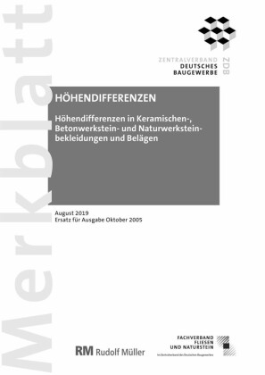 Merkblatt Höhendifferenzen: 2019-08 (PDF)