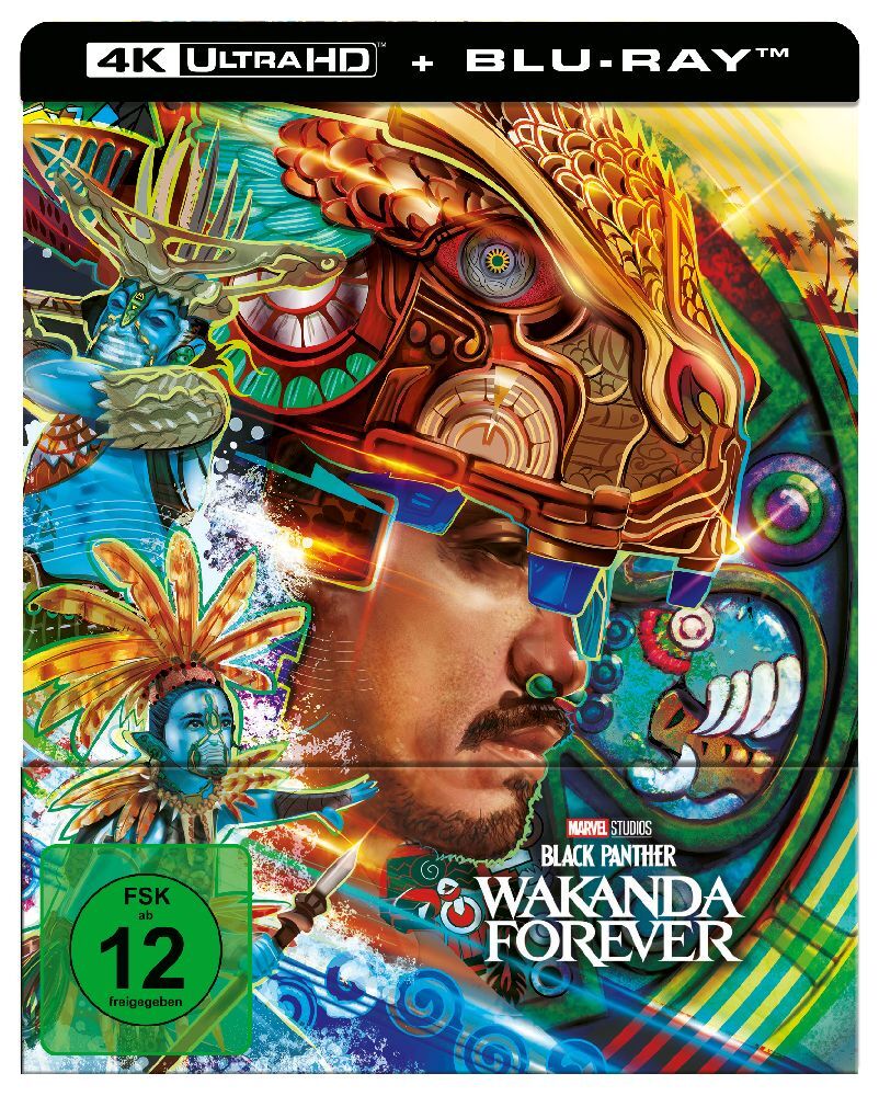 Black Panther: Wakanda Forever, 1 4K UHD-Blu-ray + 1 Blu-ray (Steelbook - Talokan) main product photo