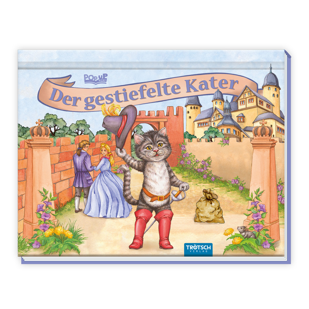 Trötsch Märchenbuch Pop-up-Buch Der gestiefelte Kater main product photo