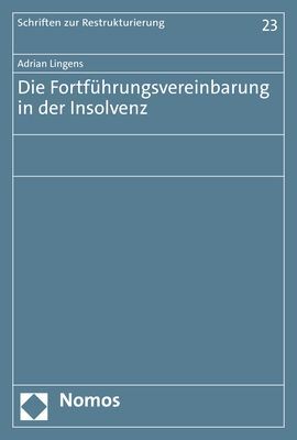 Die Fortführungsvereinbarung in der Insolvenz main product photo