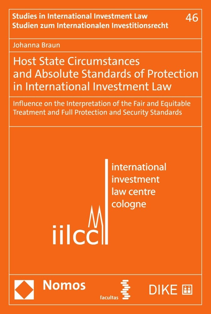 Host State Circumstances and Absolute Standards of Protection in International Investment Law main product photo