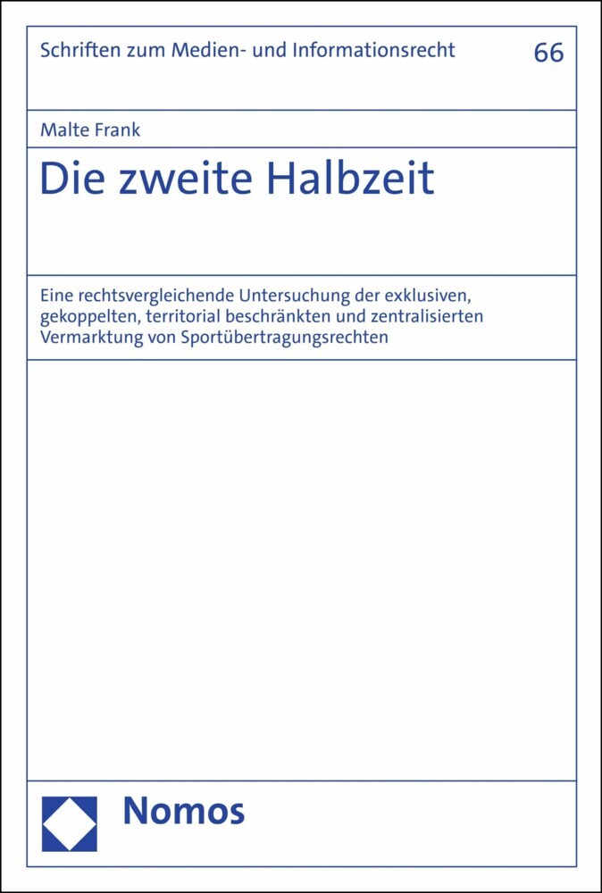 Die zweite Halbzeit main product photo