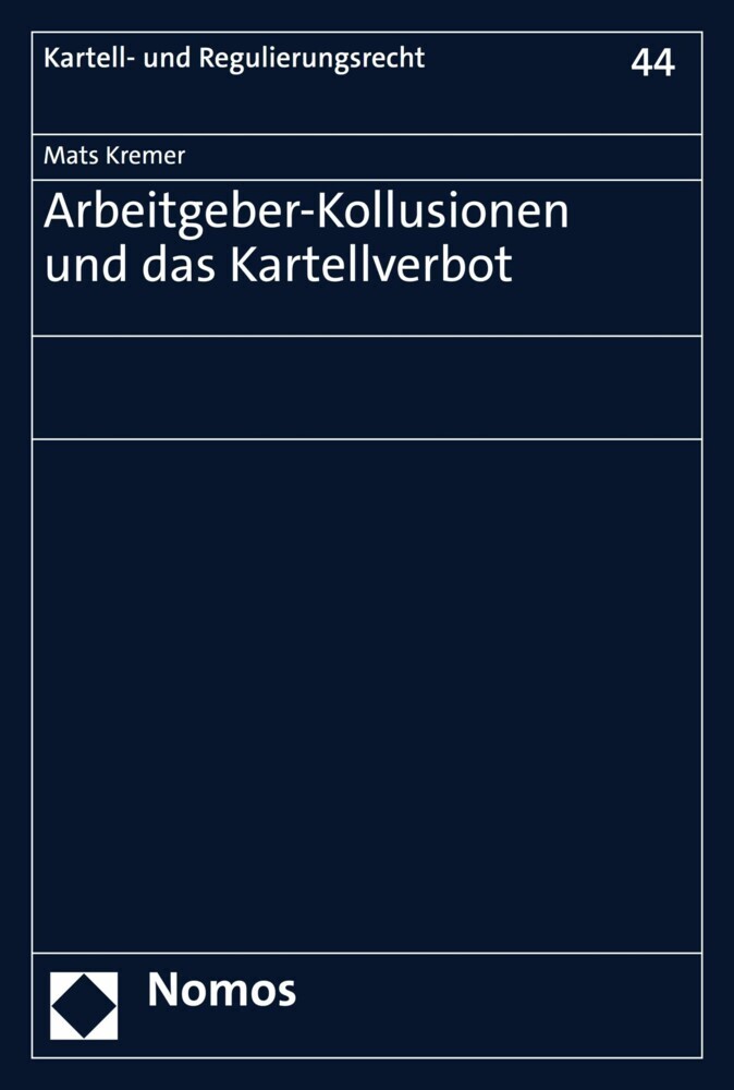 Arbeitgeber-Kollusionen und das Kartellverbot main product photo