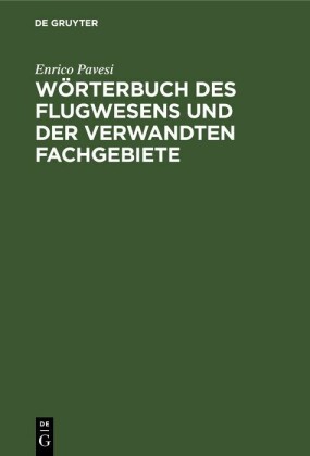 Wörterbuch des Flugwesens und der verwandten Fachgebiete