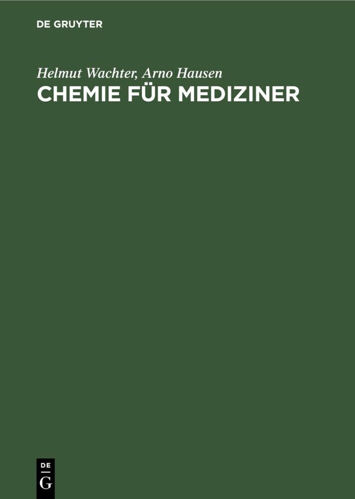 Chemie für Mediziner main product photo
