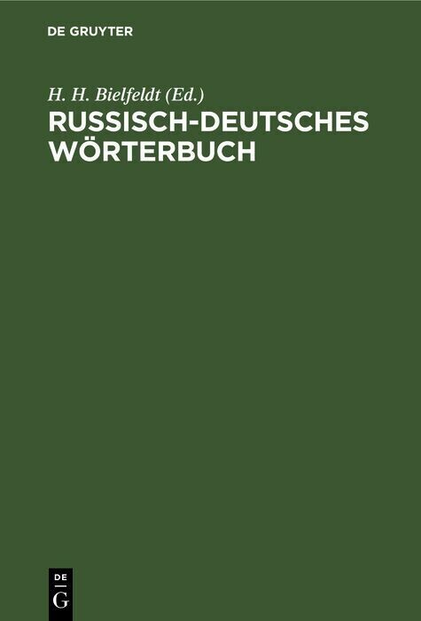 Russisch-deutsches Wörterbuch main product photo
